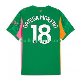Maillot de Foot Manchester City ORTEGA MORENO 18 Gardien Domicile 2025/26